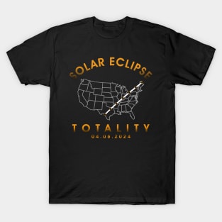 Solar eclipse totality 2024 T-Shirt